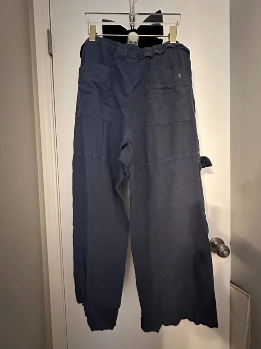 Linen Beach Cargo Pants